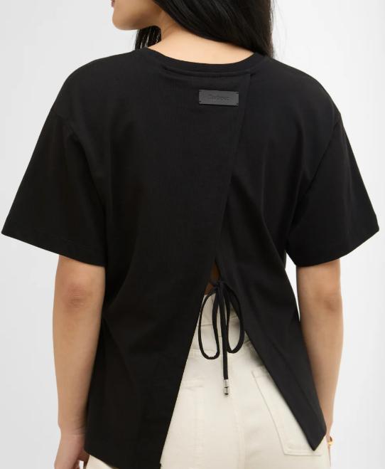 26SS 바버 반팔 티셔츠 LML0924 LML BK11 Black - BARBOUR