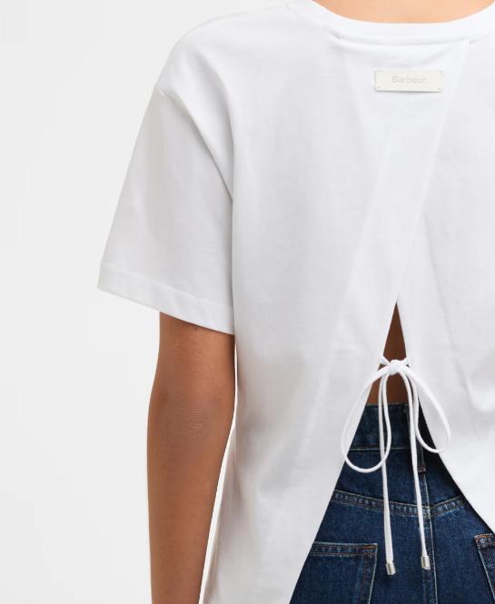 26SS 바버 반팔 티셔츠 LML0924 LML WH11 White - BARBOUR