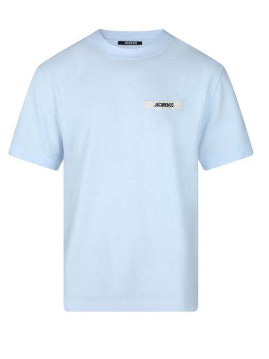 26SS 자크뮈스 그로그랭 로고 티셔츠 TSM00133AJ00226 321 Blue