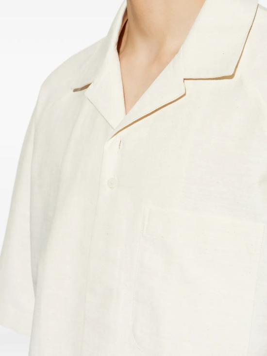 26SS 자크뮈스 폴로 티셔츠 SHM00573AW00731 110 Beige - JACQUEMUS