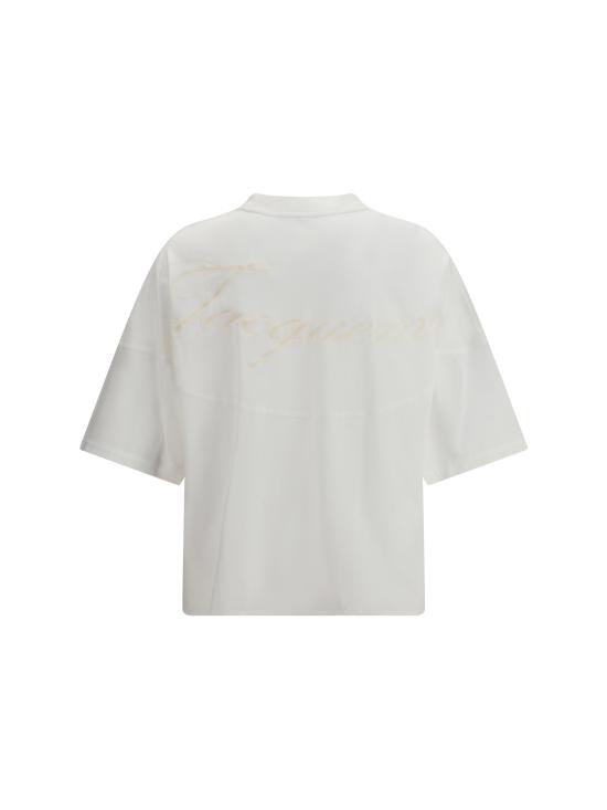 26SS 자크뮈스 반팔 티셔츠 TSM00610AJ00029 1NV White - JACQUEMUS