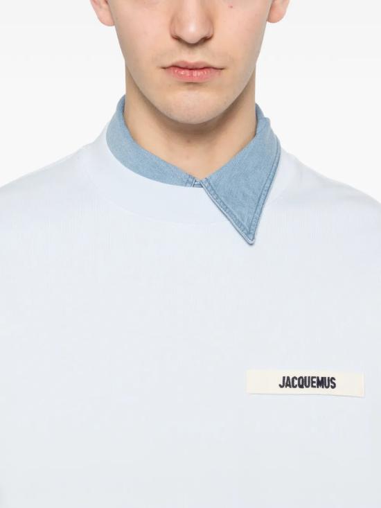 26SS 자크뮈스 그로그랭 스웨트 셔츠 SSM00206AJ00126 321 Blue - JACQUEMUS