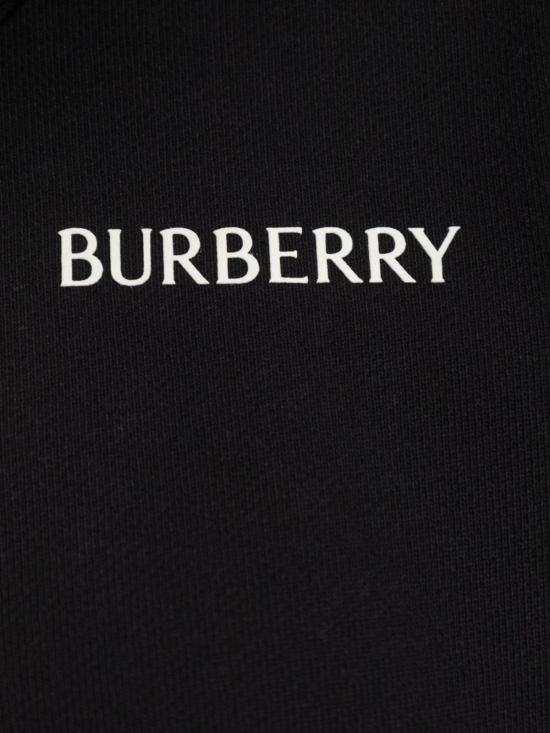  버버리 스웨터 지퍼 후드티 블랙 - BURBERRY