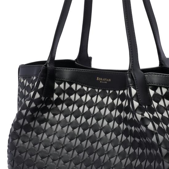 26SS 세라피안 숄더백 SRMOSWLL684532G 007 Black - SERAPIAN