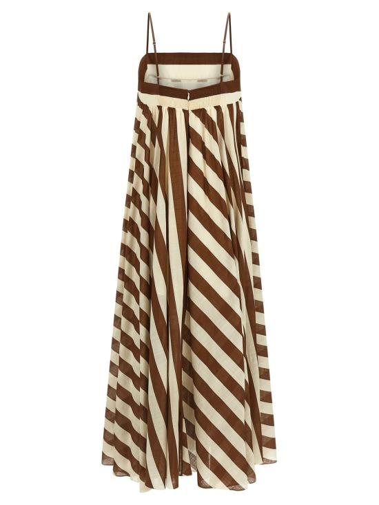  짐머만 롱 원피스 지머만 데이라이트 드레스 브라운 - ZIMMERMANN