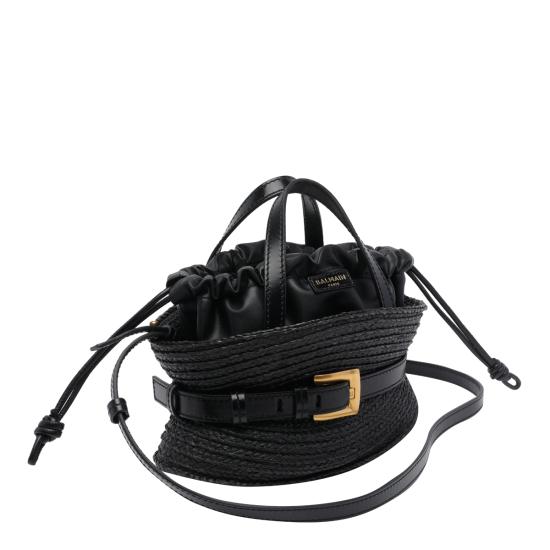 26SS 발망 토트백 DP017TFRF 0PA Black - BALMAIN