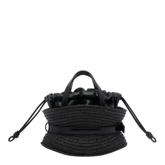 26SS 발망 토트백 DP017TFRF 0PA Black - BALMAIN