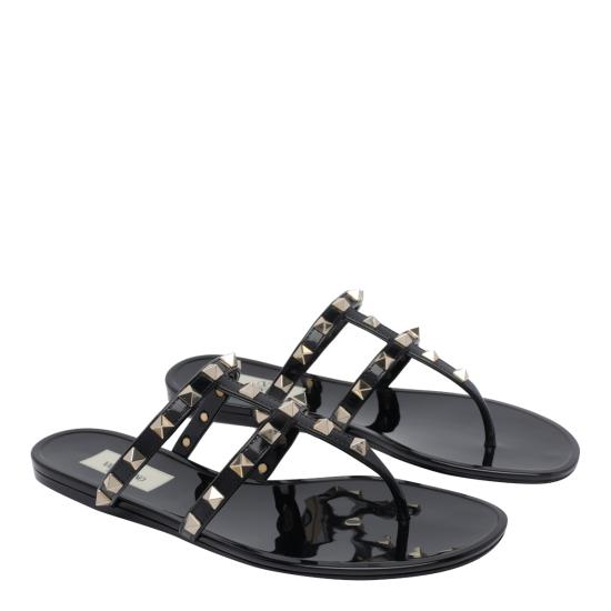 26SS 발렌티노 가라바니 샌들 S0T84PVS 0NO Black - VALENTINO GARAVANI