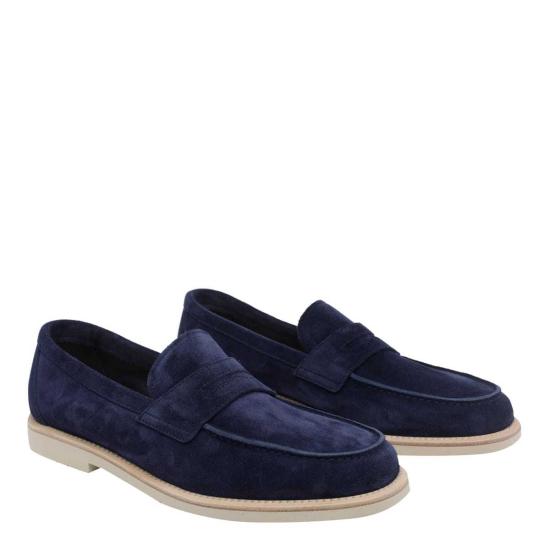  브루넬로 쿠치넬리 로퍼 Brunello Cucinelli  블루 - BRUNELLO CUCINELLI