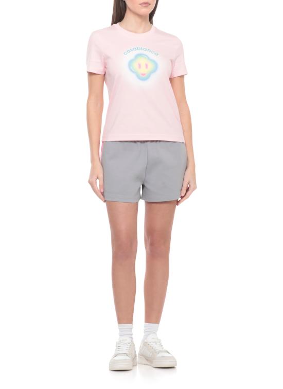 26SS 카사블랑카 반팔 티셔츠 WSP26JTS02001 PALE PINK Pink - CASABLANCA