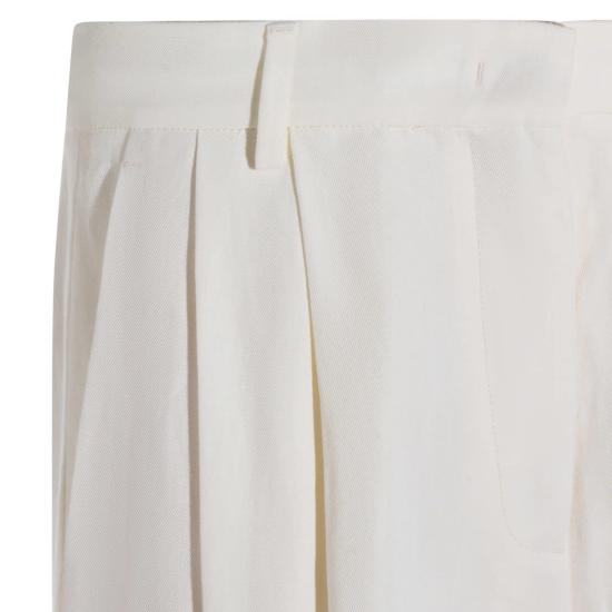  파비아나 필리피 숏팬츠 Fabiana Filippi 버터 비스코스 반바지 Burro - FABIANA FILIPPI