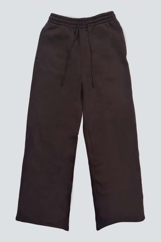  어셈블리 뉴욕 스트레이트 팬츠 어셈블리 브라운 플리스 스트레이트 레그 스웨트팬츠 - ASSEMBLY NEW YORK