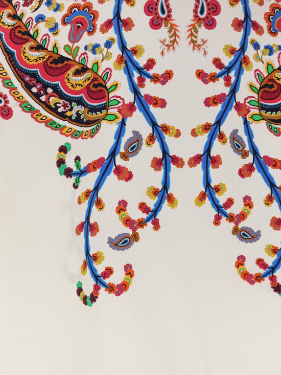  에트로 블라우스 실크 탑 멀티컬러 - ETRO