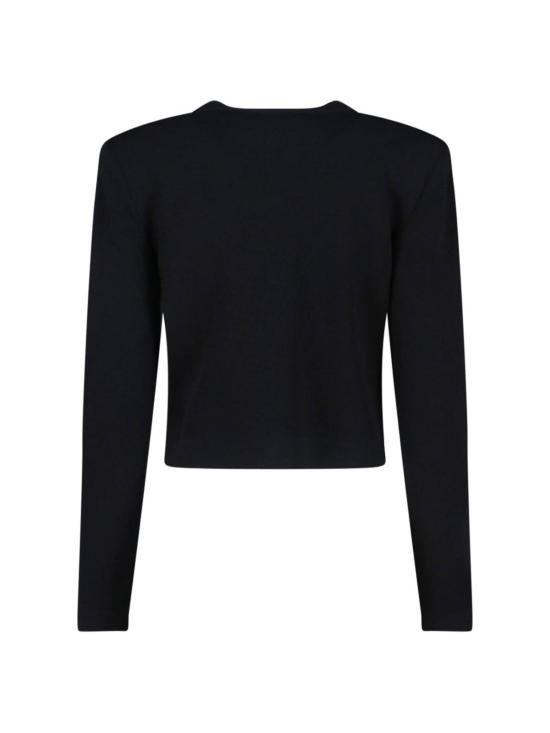  발망 가디건 크롭  블랙 - BALMAIN