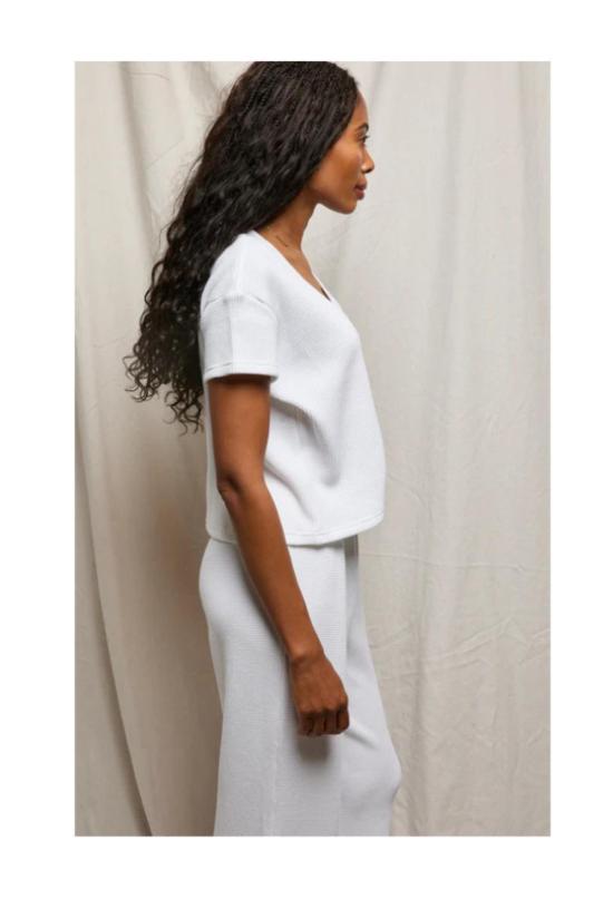  퍼펙트 화이트 티 반팔 티셔츠 자다 티 화이트 - PERFECT WHITE TEE