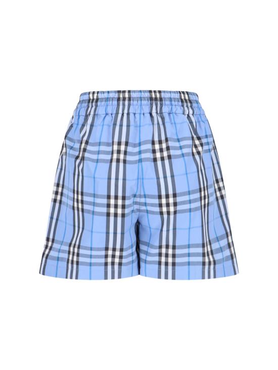 26SS 버버리 스트레이트 팬츠 8126539 C4258 Blue - BURBERRY