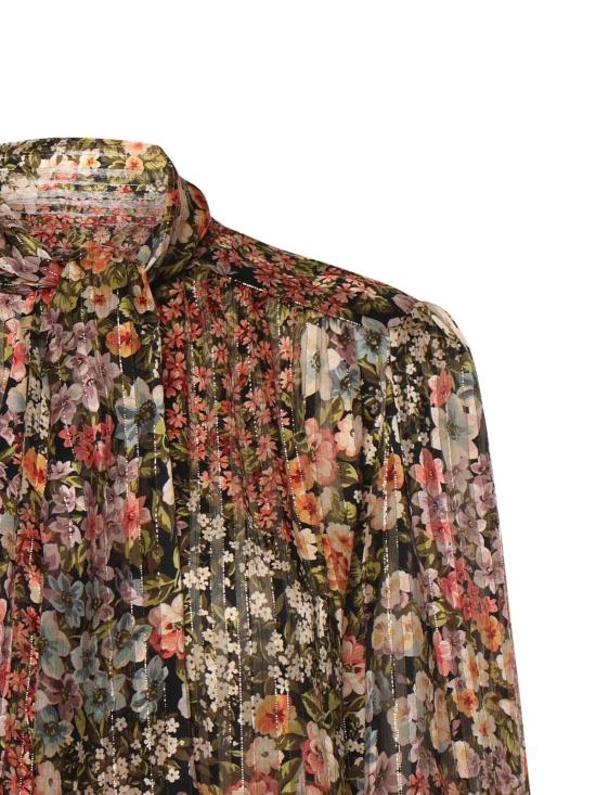  발렌티노 가라바니 블라우스 Valentino Garavani Apres Lhiver 실크  멀티 - VALENTINO GARAVANI