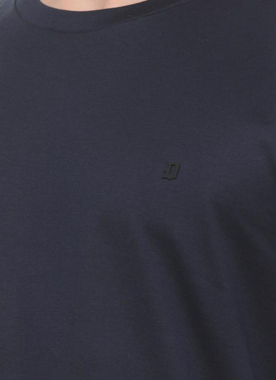 26SS 돈답 반팔 티셔츠 US198 JF0271U ZL4890 Blue - DONDUP