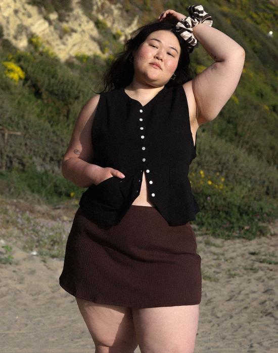  Noble 미디 스커트 - NOBLE