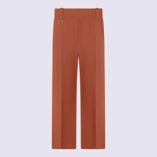  끌로에 스트레이트 팬츠 코튼 팬츠 시더 핑크