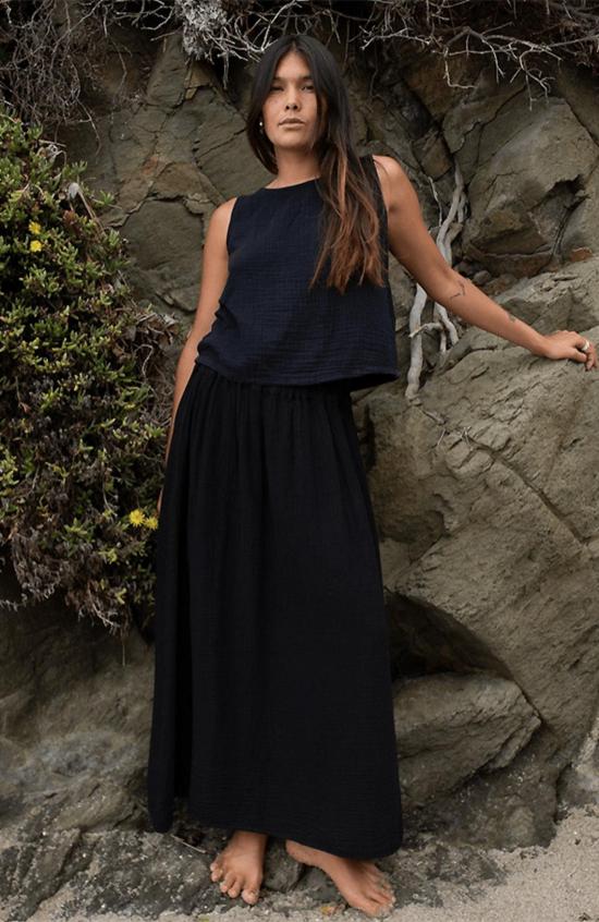  Honest Cotton 롱 스커트