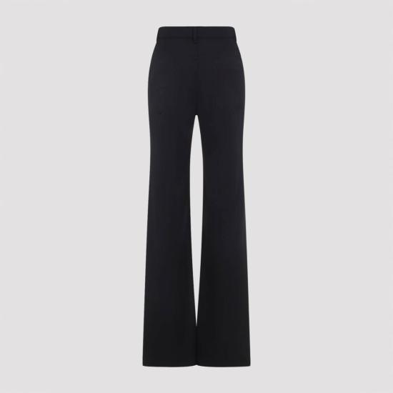  발렌시아가 스트레이트 팬츠 스트레이트 울  블랙 - BALENCIAGA