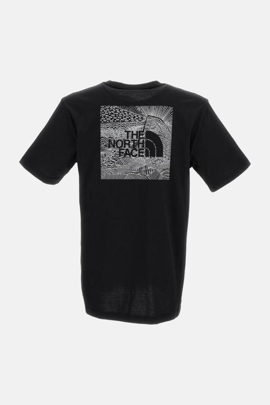  노스페이스 반팔 티셔츠 박스 NSE 셀레브레이션 레귤러  블랙 - NORTH FACE