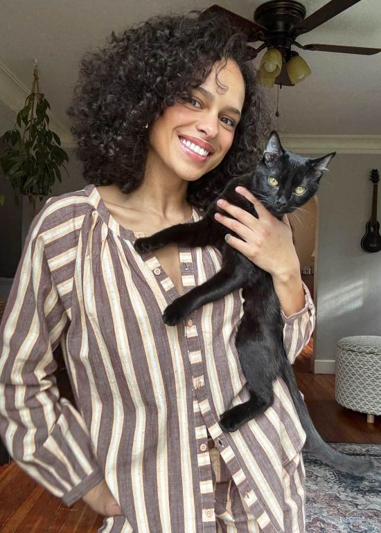  에이스 앤 지그 블라우스 에이스 & 지그 대릴  크레타