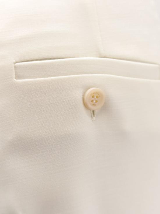  막스마라 스트레이트 팬츠 Max Mara Mxmrugiada 바지 Bianco Avorio - MAX MARA