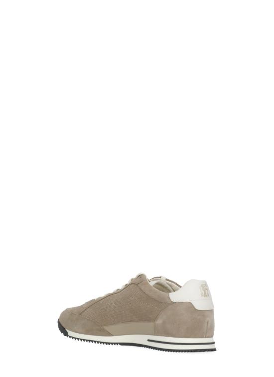 26SS 브루넬로 쿠치넬리 스니커즈 MZUQHGA348 CRJ89 Brown - BRUNELLO CUCINELLI