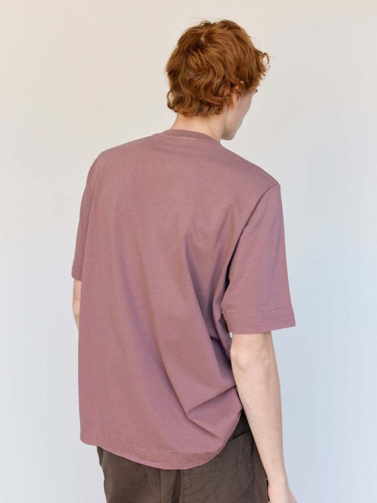  케이시 케이시 반팔 티셔츠 그레이프 헤비 저지 펠릭스 티 - CASEY CASEY