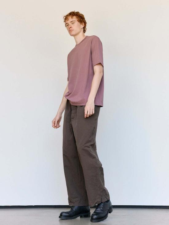  케이시 케이시 반팔 티셔츠 그레이프 헤비 저지 펠릭스 티 - CASEY CASEY