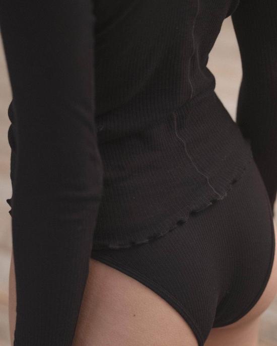  베이스레인지 긴팔 티셔츠 파마 - BASERANGE