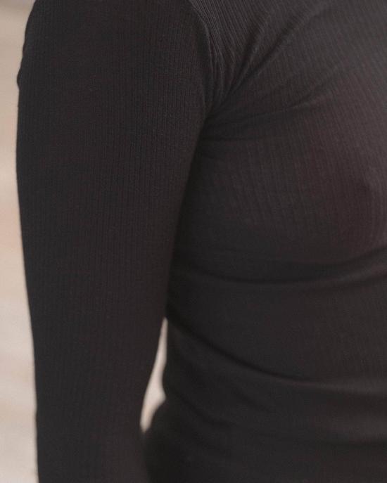  베이스레인지 긴팔 티셔츠 파마 - BASERANGE