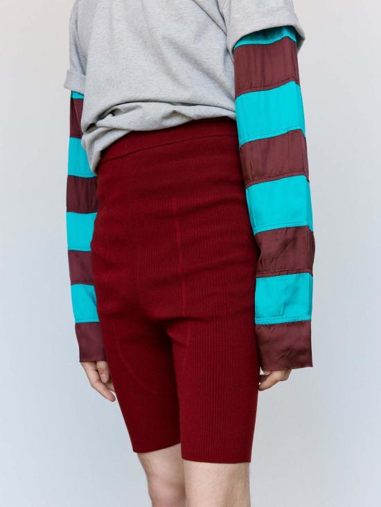  드리스 반 노튼 숏팬츠 Dries Van Noten Moray 쇼츠 보르도