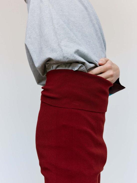  드리스 반 노튼 숏팬츠 Dries Van Noten Moray 쇼츠 보르도 - DRIES VAN NOTEN