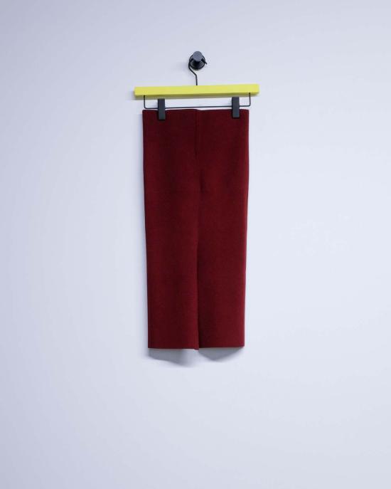  드리스 반 노튼 숏팬츠 Dries Van Noten Moray 쇼츠 보르도 - DRIES VAN NOTEN