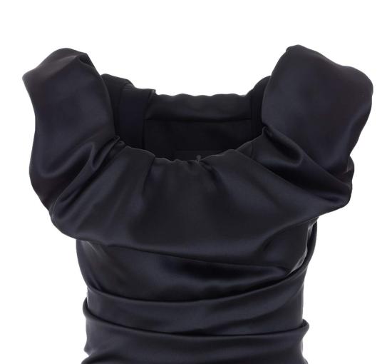  비비안웨스트우드 블라우스 비비안 웨스트우드 미니 킬트기니 탑 블랙 - VIVIENNE WESTWOOD