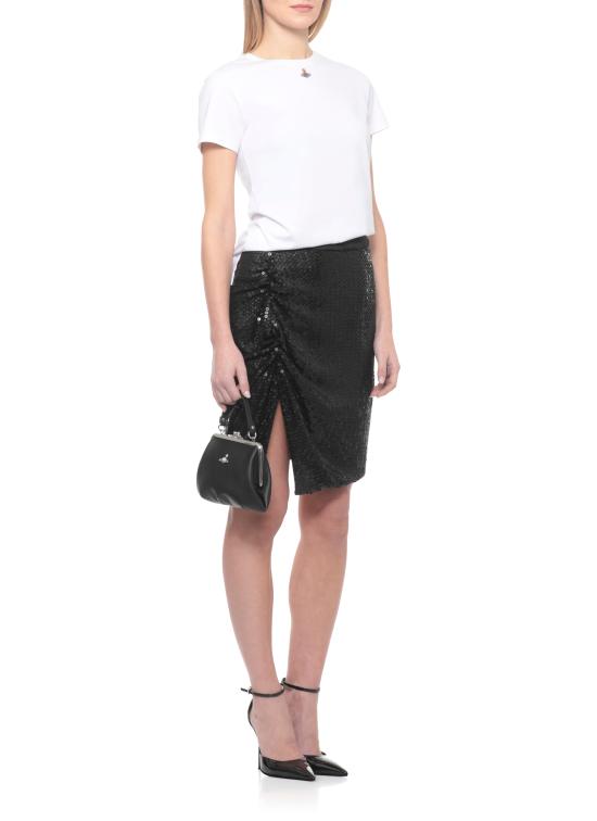 26SS 비비안웨스트우드 PERU 페루 ORB 반팔 티셔츠 3G010017 J001MA401 White - VIVIENNE WESTWOOD