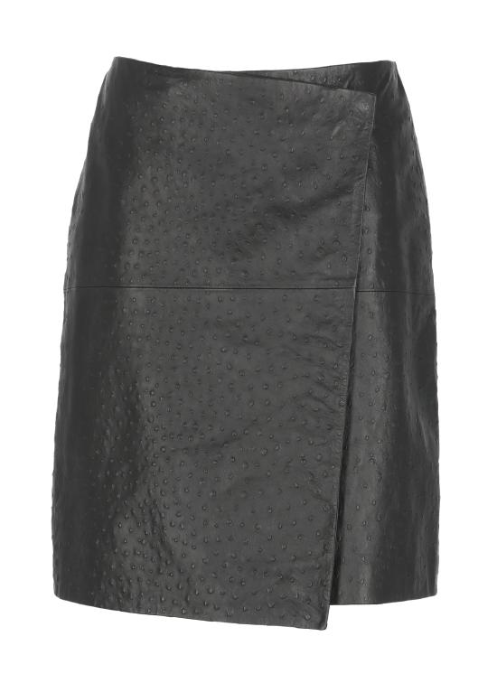 26SS 루루 드 세종 미디 스커트 GORA BLACK Black