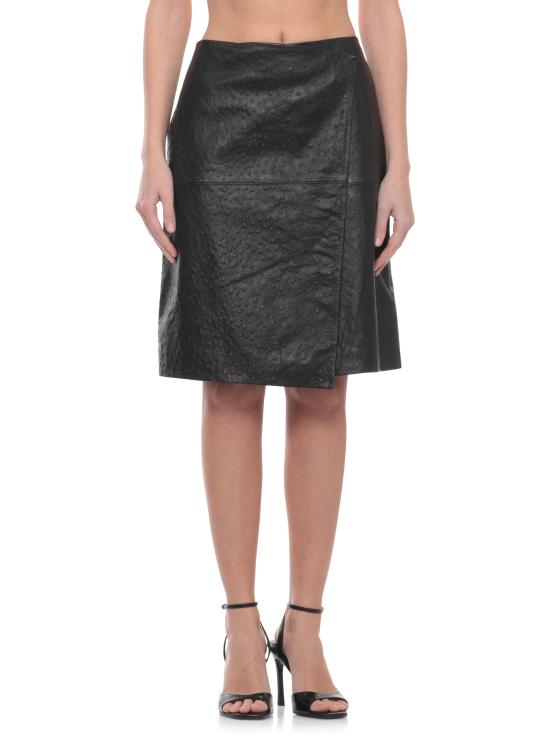 26SS 루루 드 세종 미디 스커트 GORA BLACK Black - LOULOU DE SAISON