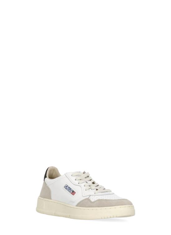 26SS 오트리 메달리스트 로우 스니커즈 AULM LS21WHT BLK White - AUTRY