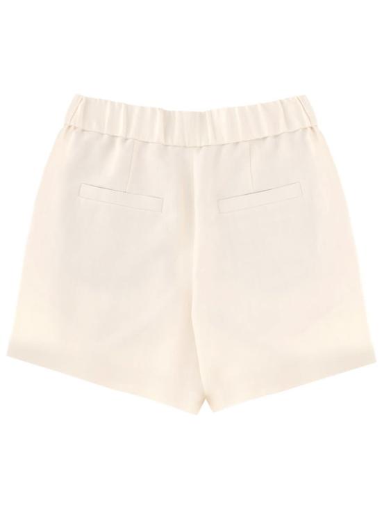  브루넬로 쿠치넬리 숏팬츠 린넨 블렌드 쇼츠 아이보리 - BRUNELLO CUCINELLI
