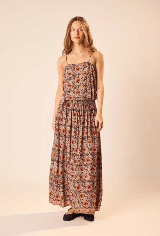  나탈리 마틴 롱 스커트 벨라 빈티지 플라워 스커트 - NATALIE MARTIN