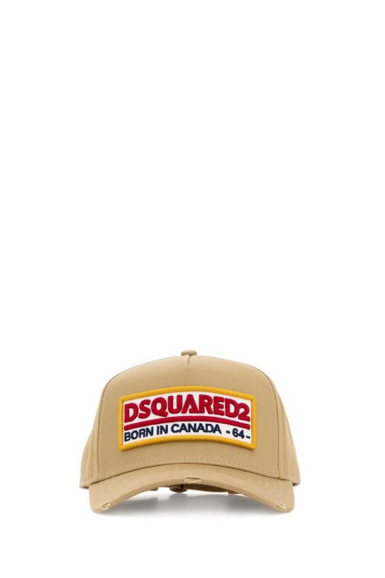  디스퀘어드2 모자 Dsquared2 베이스볼 캡 베이지