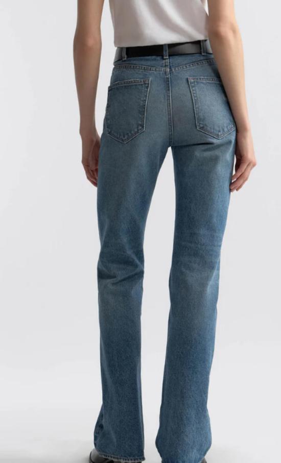  닐리로탄 데님 팬츠 Nili Lotan 조안 진 진 로즈볼 워시 - NILI LOTAN