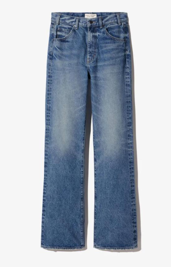  닐리로탄 데님 팬츠 Nili Lotan 조안 진 진 로즈볼 워시 - NILI LOTAN