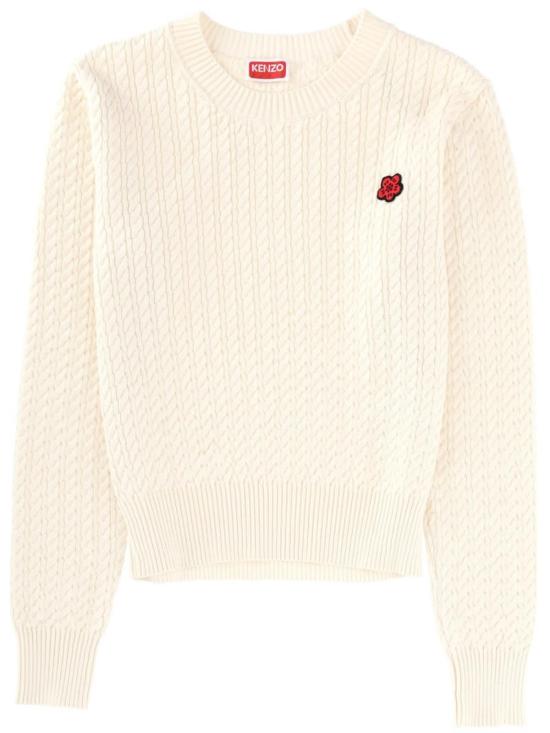  겐조 스웨터 보케 플라워 저지  파우더