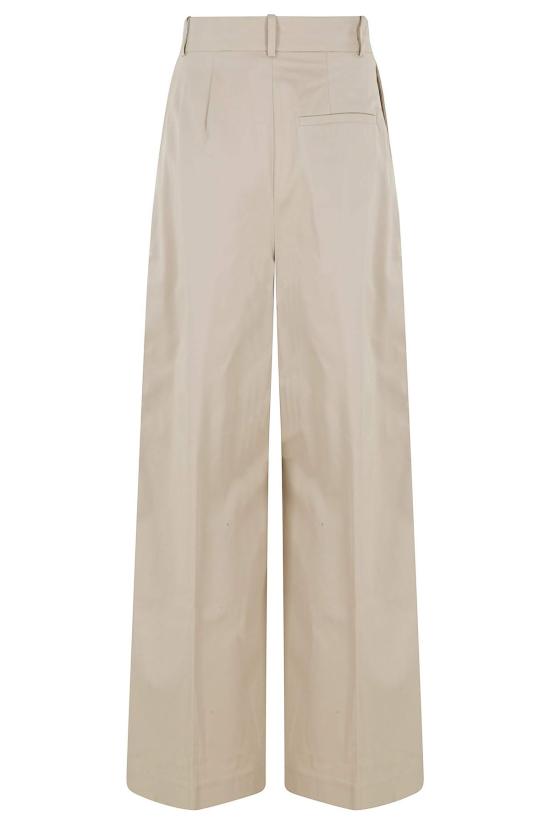  애니빙 스트레이트 팬츠 아니네 빙 루 베이지색 바지 - ANINE BING