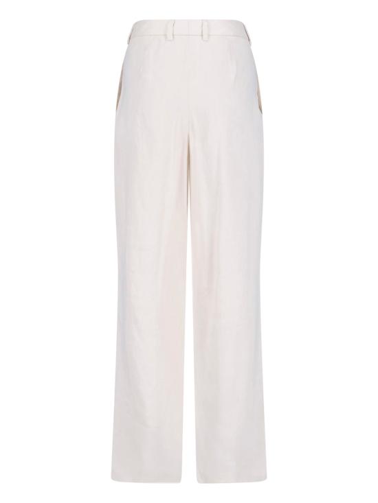 26SS 라르디니 스트레이트 팬츠 P6YON EQDO62817 150 White - LARDINI